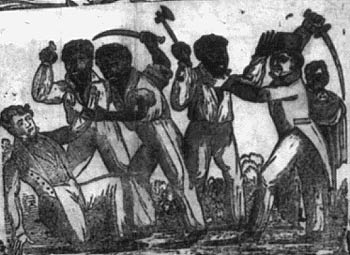 Black Seminoles attacking