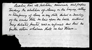 Original of the gag rule petition