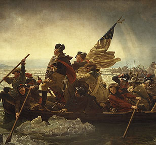 Detail of Washington Crossing the Delaware