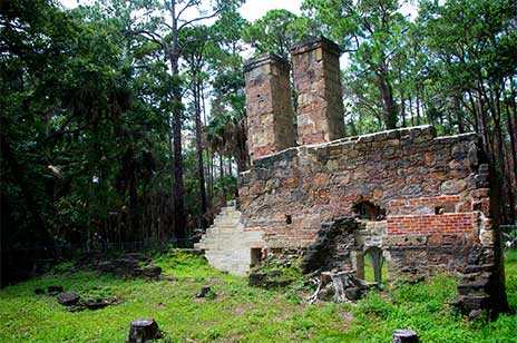 Ruins of Dummett's plantation, Ormond Beach, Florida
