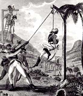 Illustration of the 1805 Haitian Revolution