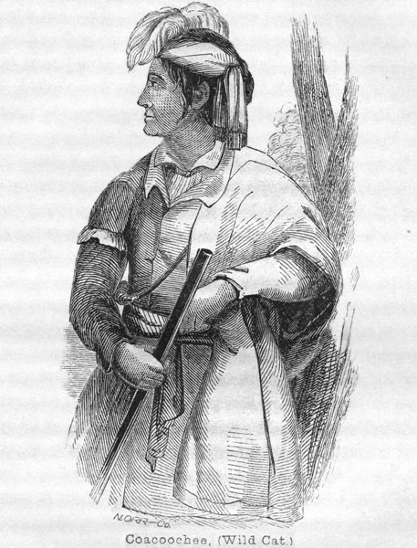Coacoochee, or Wild Cat