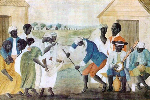 The Old Plantation, folk painting